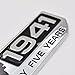 Chrome 75 Year 1941 Anniversary Metal Emblem Badge Nameplate for Jeep Wrangler CHEROKEE 2016