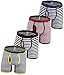 Best Companions Men's boxer briefs underwear Stripe 100 Cotton Packs Mens Underpants