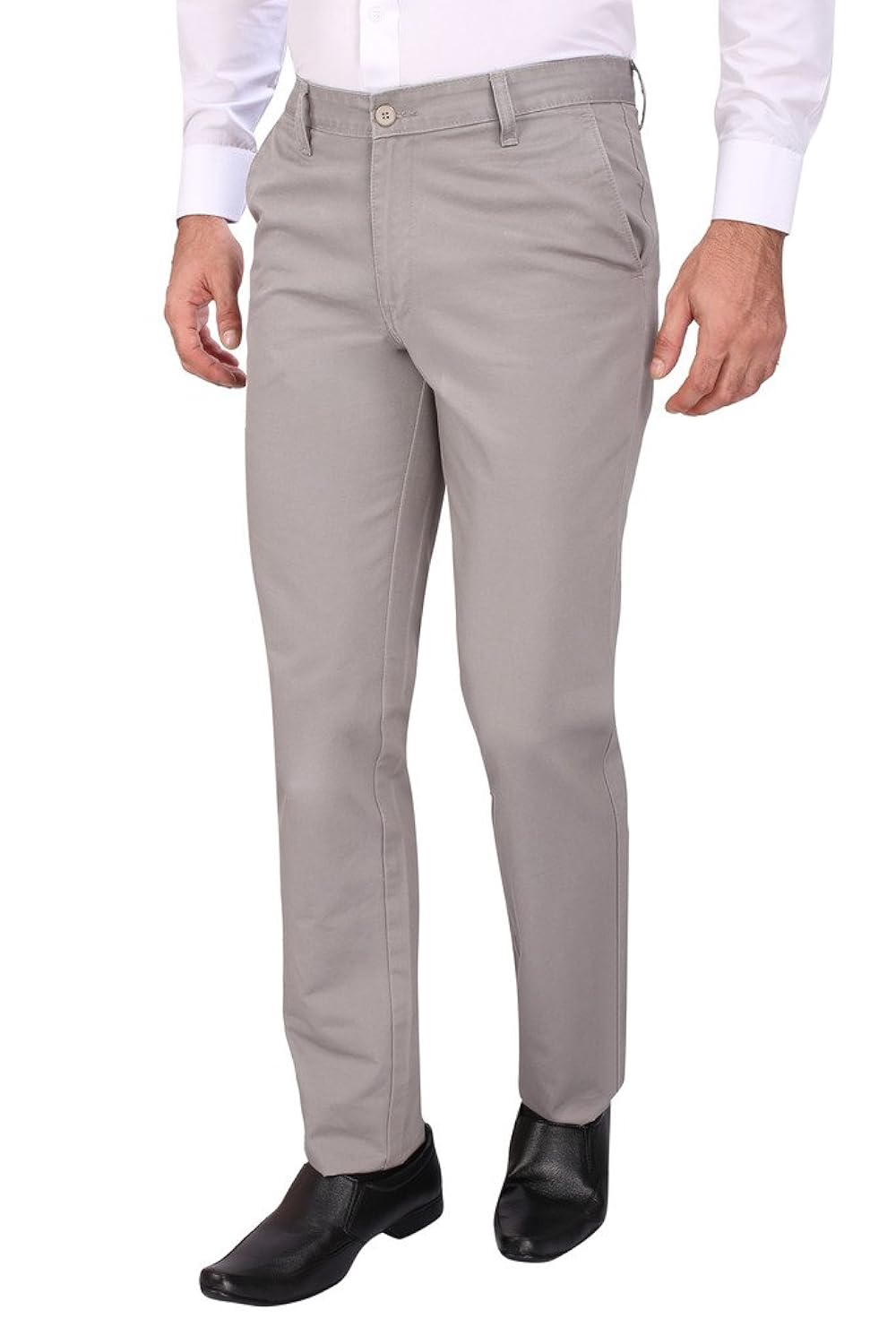 modo men's cotton flat front regular fit chinos