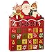 Wooden Christmas Advent Calendar with 24 Drawers for Christmas Decorations