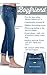 PajamaJeans Women's Boyfriend Stretch Knit Denim Jeans, Bluestone, X-Large16-18