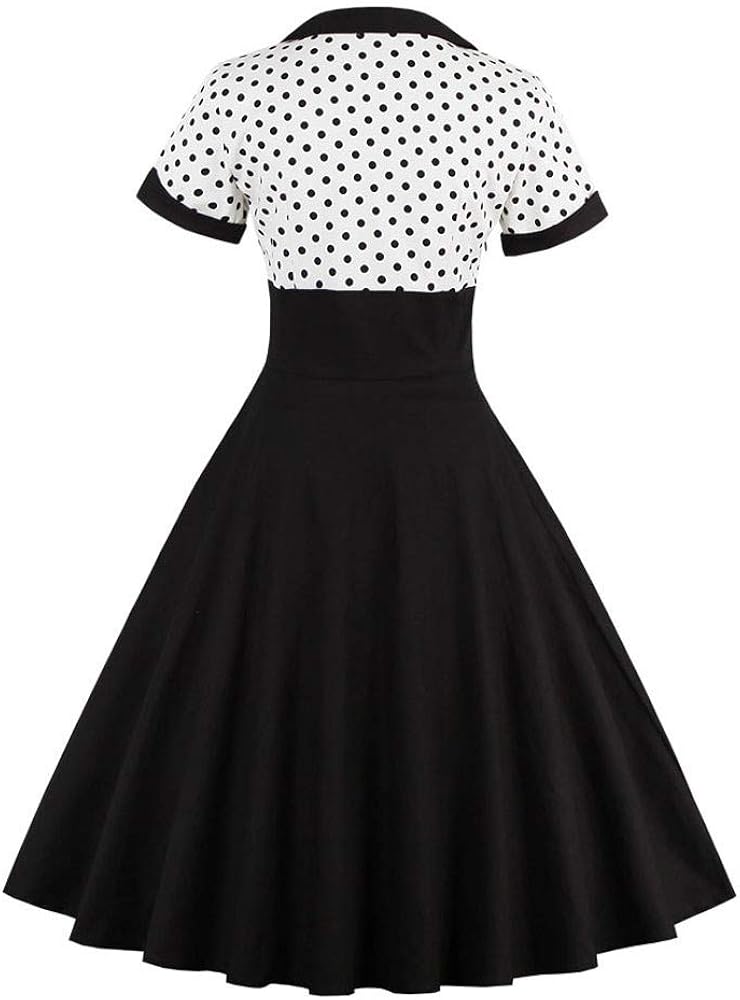 polka square dress
