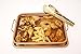 Ulitimate Copper Crisper Air Fry Chef Pan -Stainless Steel Multi-Use Ceramic Coated Tray & Non-Stick Oil Free Basket W/Premium Tongs - For Fries, Chicken, Vegetables, Onion Rings & More