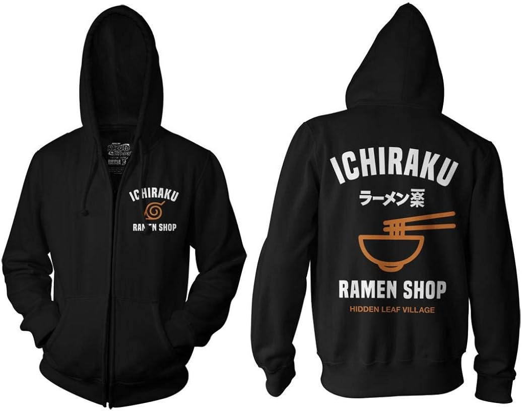 Ripple Junction Naruto Shippuden Ichiraku Ramen Adult Zip Hoodie