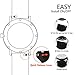 Gear S2 Classic Bands, Gear Sport Band Silicone Strap Quick, Black, Size 20mm