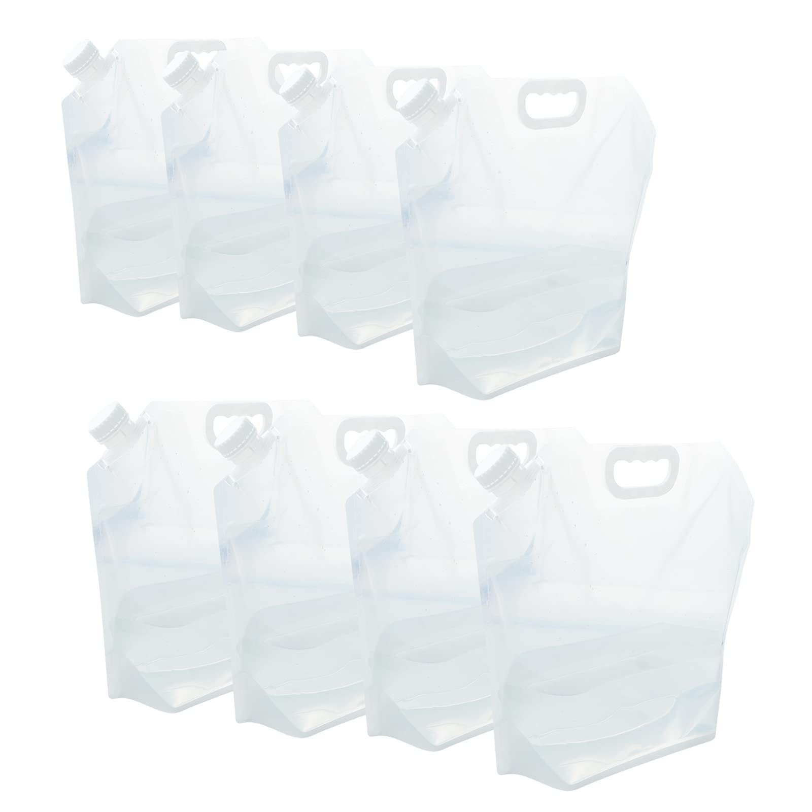Photo 1 of WMXWAN 21 Gallons (8 pcs, 2.6 Gallons Each), Water Storage Containers, Foldable Water Bag, BPA-Free, Premium Collapsible Water Jug, and Water Containers, for Camping, Hiking, Emergency Water Storage