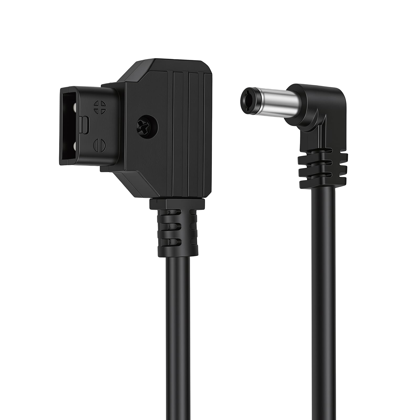 HangTon D-tap 24" Right Angle DC Power Cable for Feelworld F7 Pro, Atomos Inferno, Blackmagic Video Assist Monitor