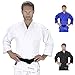 Elite Sports New Item Deluxe Adult Ijf Judo Gi With Preshrunk Fabric and Free Belt, White (1)