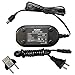 HQRP Replacement AC Adapter/Charger Compatible with JVC GR-SXM37U, GRSXM37U, GZ-MG435HUS, GZMG435HUS Camcorder with USA Cord & Euro Plug Adapter