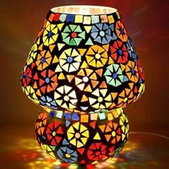 multicolor table lamp