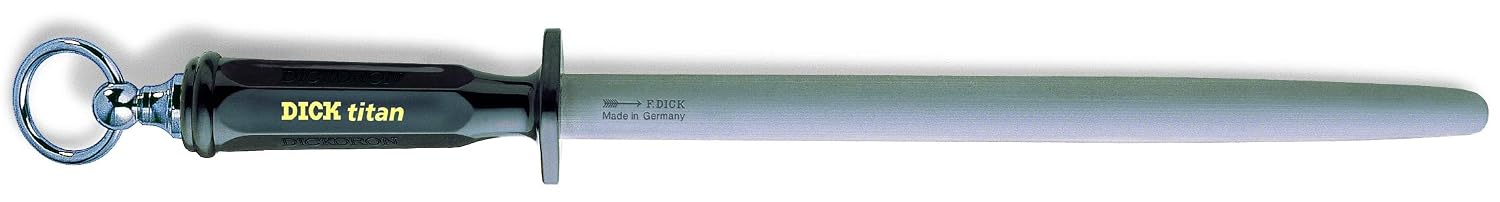 Dick Knives DL380 Titan Sharpening Steel, Black, 12(L)"