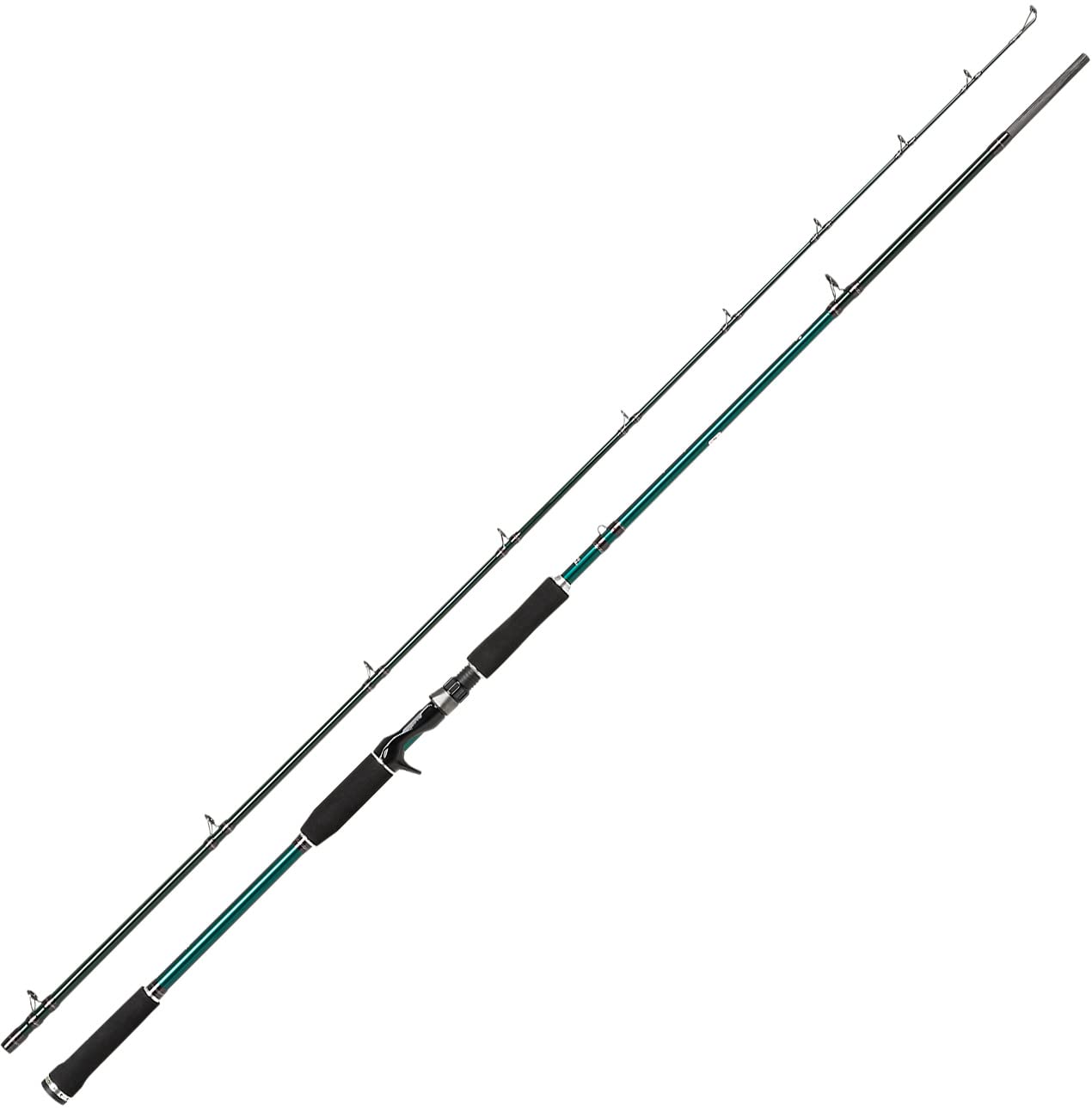 Abu Garcia Beast X Casting Rods โ Baitcasting Fishing Rod for Predator Species (Pike, Perch, Zander, Trout), Unisex, Brown, 1.98 m | 45-100g