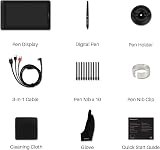 HUION Kamvas 13 Graphics Drawing Monitor 13.3 inch Full-laminated Screen 8 Keys view 8