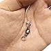 15Packs Fishing Bait Rigs Set Saltwater Fishing Rigs with Sharp Hooks, Fish Skin, Barrel Swivel and Glow Beads Bottom Fishing Rigs for Freshwater Flounder Sea Bass Halibut (Green)