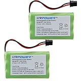 URPOWERÂ® 2x 3.6V Ni-MH 800mAh Cordless Phone Battery for Uniden BT-446 BP-446 BT-1005 BT1005 DCT646 DCX770 DXC700 TRU8885 TRU8885-2 TRU88852 TRU8888 TRU9460 TRU9465 TRU9480 TXC-146 TXC-400 TXC-580