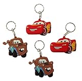 Cars Keychains 4 Pcs Set #1 by Atlantis USA