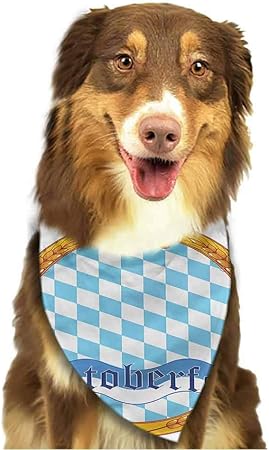 oktoberfest dog bandana