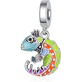 BEVALY Charm for Bracelets and Necklaces, Heart Animals 925 Sterling Silver Bead Celestial Sun Moon Star Charms Jewelry Gift for Women