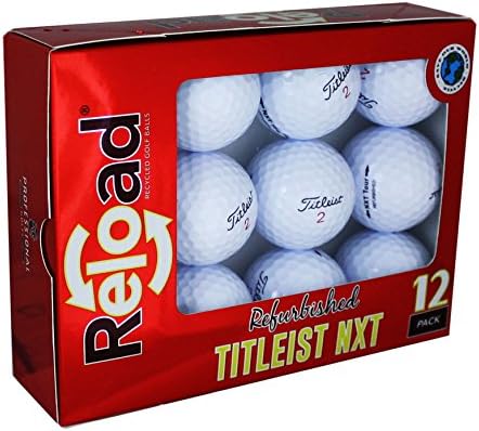 Titleist NXT Tour Refinished Golf Balls (One Dozen) Packaging May Vary
