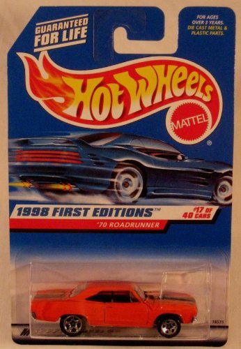 hot wheels 1998 first editions 70 roadrunner