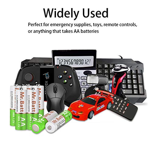 5 Mr+Batt+Rechargeable+Batteries+1600mAh+Battery