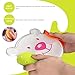 4 Vegetable Scrubber Brushes: Double Sided Silicone Fruit and Vegetable Scrubber - Multi Use: Potato Scrubber - Carrot Brush - Trivet - Jar Opener BBQ grill glove (4 random colors)