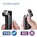 Primo Infrared Induction No Buttom Household Portable Dual Arc Lighter Gift Pact Birthday USB Charge Windproof (Matte Black)