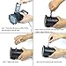 NOVOUP Holiday Garden Projector LED Light,Waterproof Landscape Projection Light with 10 Slides for Various Festivals,Auto Rotating Projection Snowflake Spotlight