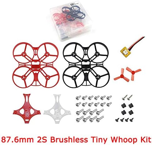 LDARC TINY GT7/GT8 PNP 75mm/87.6mm Wheelbase 2S Brushless OV Solution Smart OSD V1 Flip Over for FPV Racing Whoop (GT8 Kit)