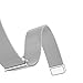Aimtel Compatible Ticwatch Pro Band/Galaxy Watch (46mm), Metal Milanese Replacement Band(22MM) Compatible Ticwatch Pro/Samsung Gear S3 Frontier / S3 Classic/Galaxy Watch 46mm (Silver)