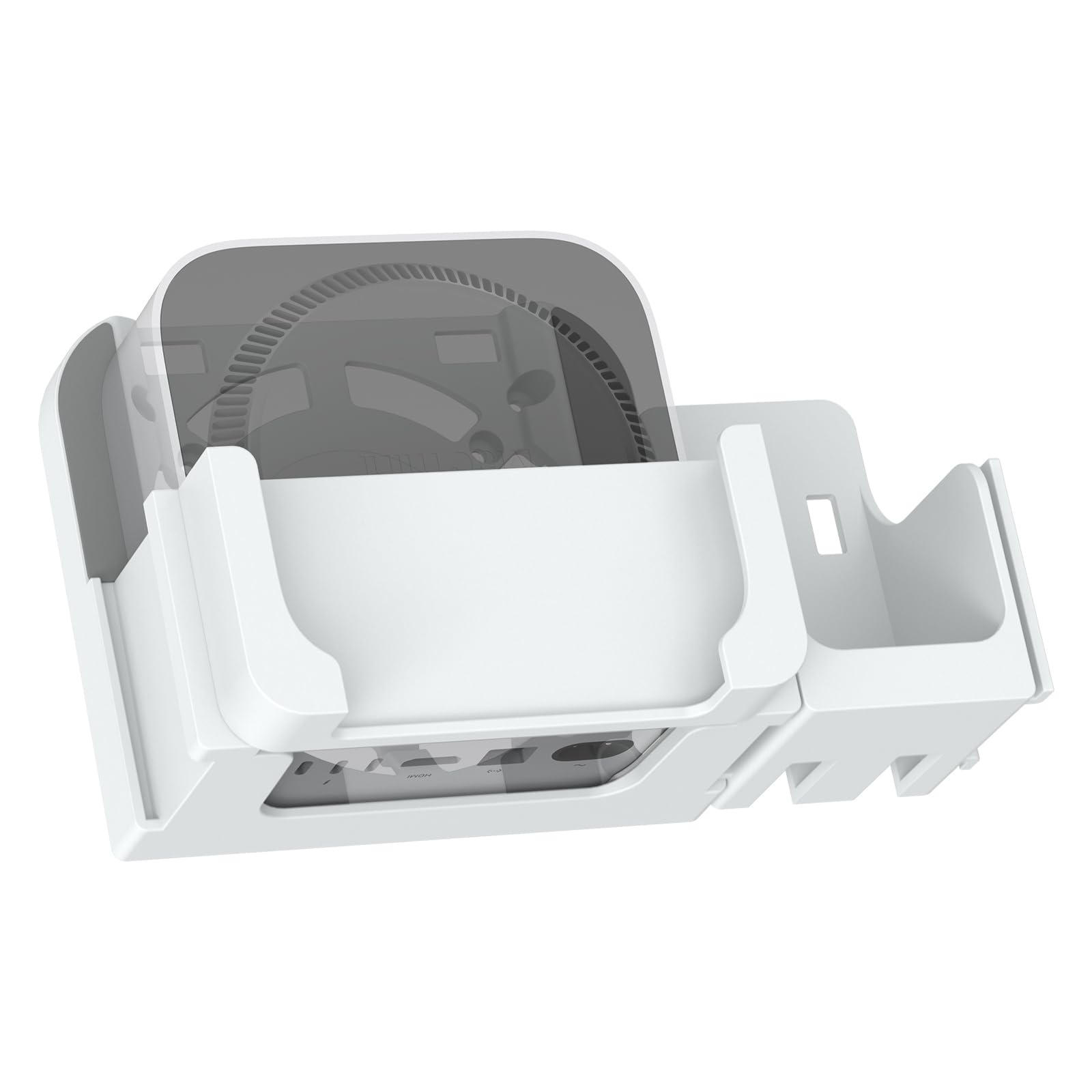 Photo 1 of AKKYAJAURE VESA Mount for Mac mini M4 – Versatile Bracket with Detachable Expansion Box, Mounts Behind Monitor, Under Desk, or on Wall – Space-Saving, Enhanced Cooling, Secure & Durable Design