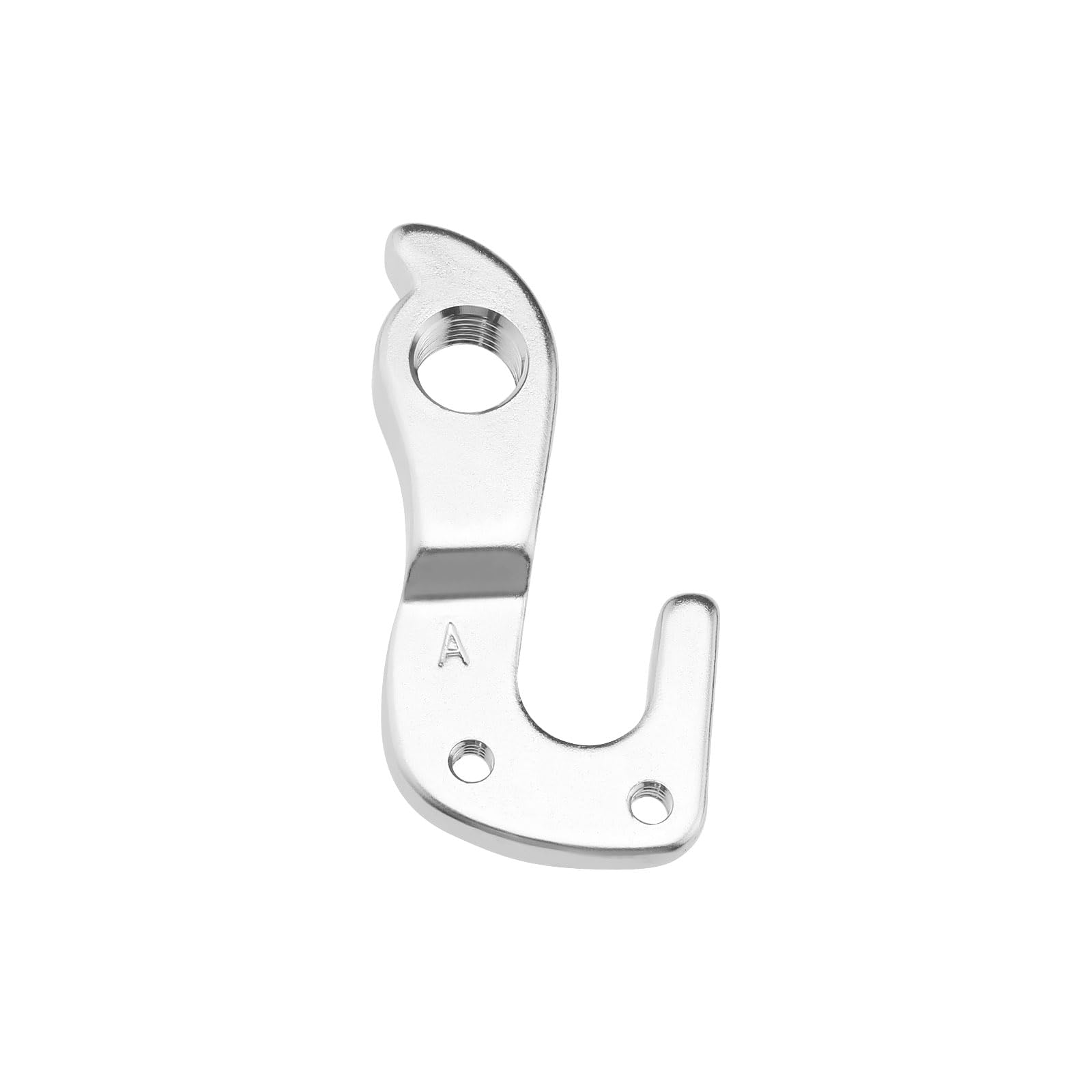 EMSea Mech Derailleur Hanger Bicycle Tail Hook Metal Rear Derailleur Hook Compatible with Cube Access Aim Analog Touring Nature Reaction Pro Silver