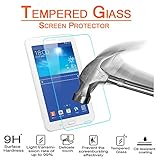 Galaxy Tab 3 Lite 7.0 T110 Glass Screen Protector, (Not Fit T111/Tab 3 7.0 T210) AnoKe [Lifetime Warranty](0.3mm 9H ) Tempered Film Sheild For T110 Glass