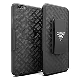 iPhone 6 Case, CellBee® [Life Companion] Super Slim Hard Shell Shield Layer Holster Case with Kickstand and Locking Belt Swivel Clip for iPhone 6 / 6s