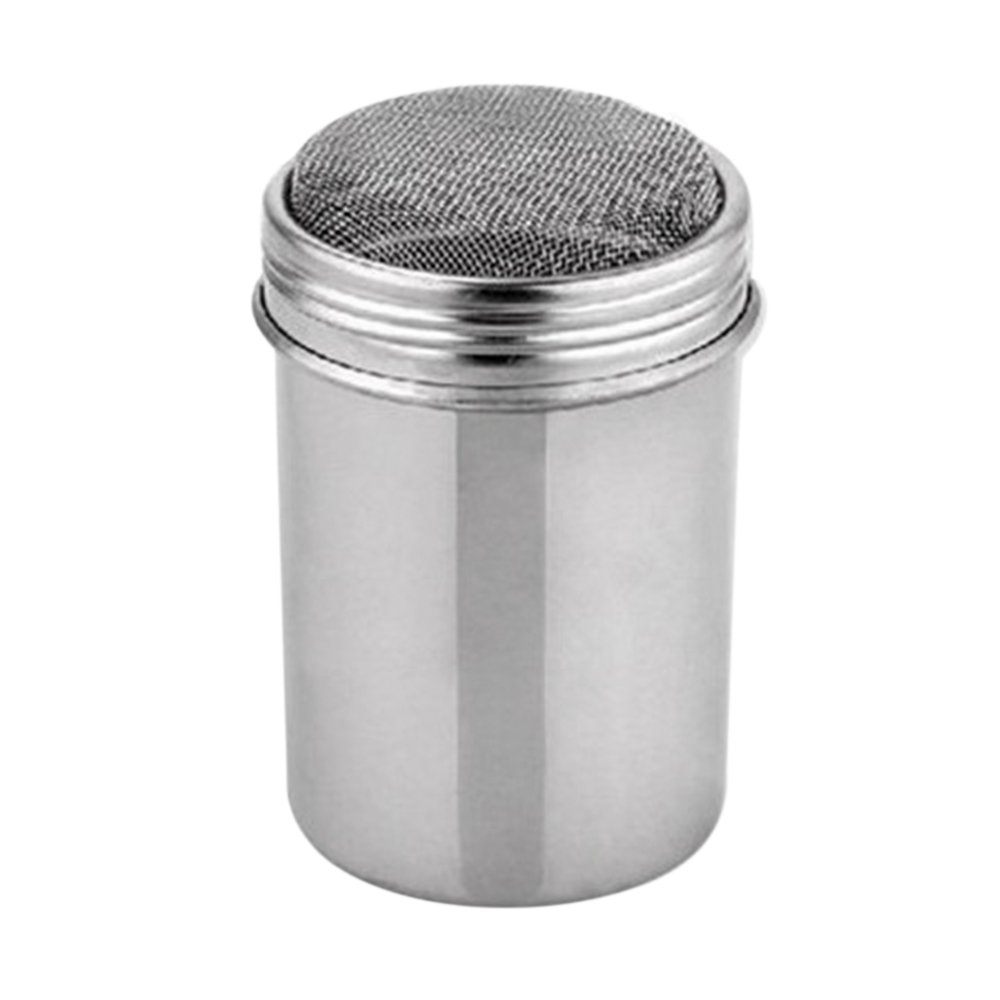 Stainless Steel Powder Chocolate Shaker Flour Icing Sugar Coffee Shaker