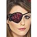 Smiffys Pirate Eyepatch, Red