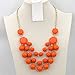 Africanbeads Women's Beads Necklace, Statement Jewelry, Chunky Necklace, Bubble Necklace