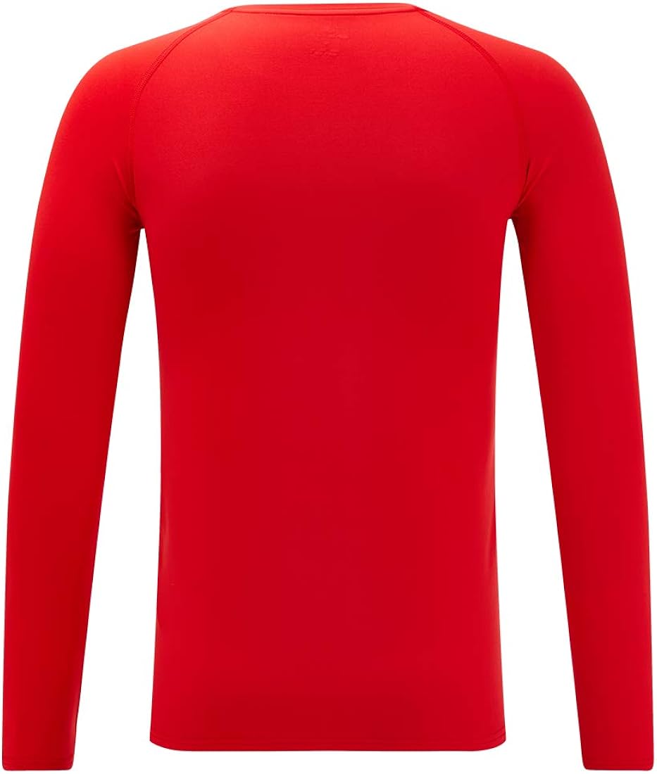 Devoropa Youth Boys Compression Shirt Long Sleeve Football Baseball Undershirt Quick Dry Sports Baselayer: Clothing