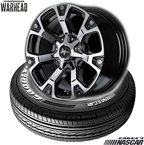 ハイエース グッドイヤーeagle 1 Nascar 215 60r17c Warhead Dgmc 107r タイヤホイール4本セット Nitro Power 109 セール特別価格
