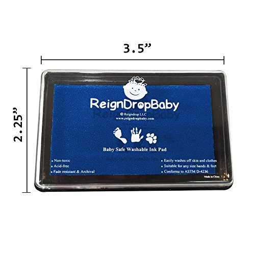 3 Baby+Footprint+Handprint+Ink+Pad