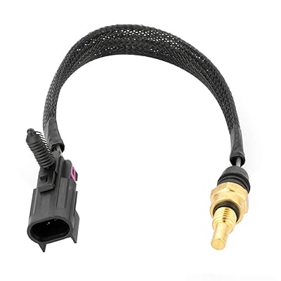 ECCPP Coolant Temperature Sensor 12609558 Fit for Chevy Colorado/Trailblazer/Trailblazer EXT, GMC Canyon/Envoy/Envoy XL, Hummer H3/H3T, Isuzu Ascender/i-280/i-290/i-350/i-370 Water Coolant Sensor