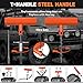 MATCC 76Pcs Tire Repair Plug Kit Heavy Duty Flat Tire Repair Kit Universal Tire Repair Tools & Tire Repair Set for Car Motorcycle Truck RV Jeep ATV Tractor Trailer Tire Patch Kits Puncture Repair Kit