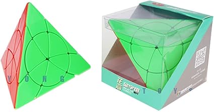 Cubelelo YJ Petal Pyraminx Stickerless Rubik Rubic Rubix Speed Cube