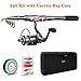 PLUSINNO Fishing Rod and Reel Combos Carbon Fiber Telescopic Fishing Rod with Reel Combo Sea Saltwater Freshwater Kit Fishing Rod Kit