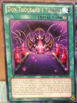 Yu-Gi-Oh! - Don Thousand's Throne (PRIO-EN059) - Primal Origin - 1st Edition - Rare