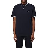 Armani Exchange Mens Pima Cotton Piquet Milano New York Polo