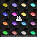 16-Color Motion Sensor LED Toilet Light,Motion Activated Toilet Night Light, Auto Motion Activated Sensor Colorful Nightlight