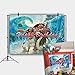 Daniu 7x5FT Cartoon Beach Moana Maui Beach Theme Photography Background Baby Shower Birthday Party Cake Table Decorations Banner Photo Backdrops Studio Props Banner