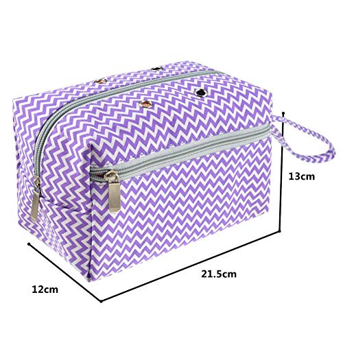 Nifera Yarn Storage Bag DIY Hand Weaving Tools Organizer Weaving Handbag Weaving Tool Tote Crochet Thread Storage Mesh Bag 12x21.5x13 cm - Thumbnail 3