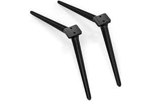 Dinghosen Metal TV Legs for TCL TV Stand Legs 70" 75" 70S446 75S451 75S453 75S455 75S421 75S423 75S425 75S431 75S435 75S433 75S555 75S551 75S553 75S446 75S434, Replacement for Roku TV Stand